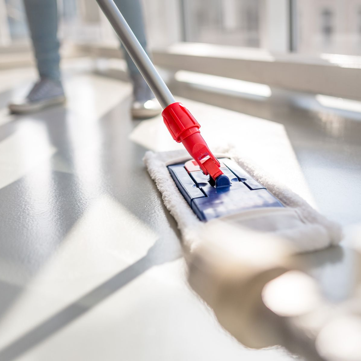 Nasswischen in Office setting